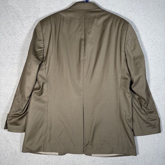 Lauren Ralph Lauren Suit‎ 2 Piece Men’s Size 44R/34W Olive Green Wool - Picture 9 of 16